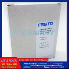 US FREE TAX New FESTO CPE18-M1H-3GL-1/4 163141 Solenoid Valve