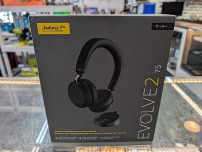 Jabra Evolve 2 75 UC Noise Cancelling Wireless Bluetooth Headset Brand New!!!