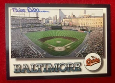 Bill Dillman SIGNED 1994 Score #317 Baltimore Orioles Team Checklist 1967 Oriole