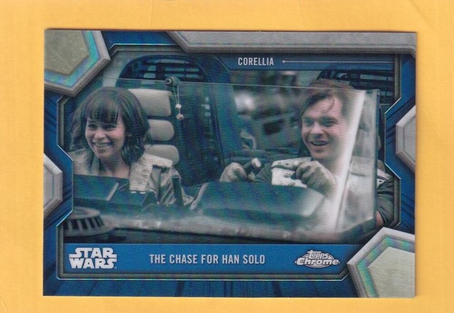 2025 Topps Star Wars Hyperspace Galactic Eras #ERA-19 The Chase For Han Solo