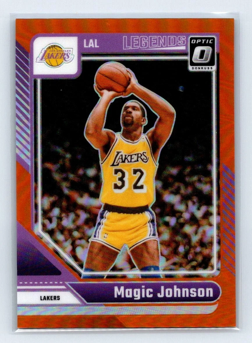 Donruss Magic Johnson Basketball Los Angeles Lakers Sports Trading