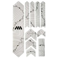 All Mountain Style Extra Honeycomb Frame Guard, Tracks Black