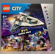 NEW Lego City 60441 SPACE EXPLORERS PACK 3-in-1 Super Pack 426pc Building Set