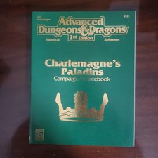 AD&D Charlemagne's Paladins Campaign Sourcebook #9323 1992 TSR