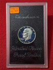 1972-S Eisenhower Proof CAMEO Silver Dollar NO BOX OF ISSUE             #MF-5422