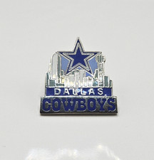 NFL Dallas Cowboys Team Label Pin 1992 Peter David Metal 1