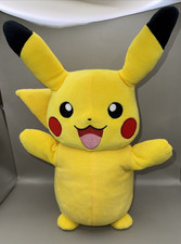 Talking Pikachu Plush 14"   Works Movie Style Pok mon Toy So Cute 