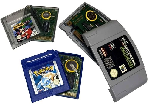 Professional Battery Replacement Service for Gameboys N64 SNES etc Pokemon.