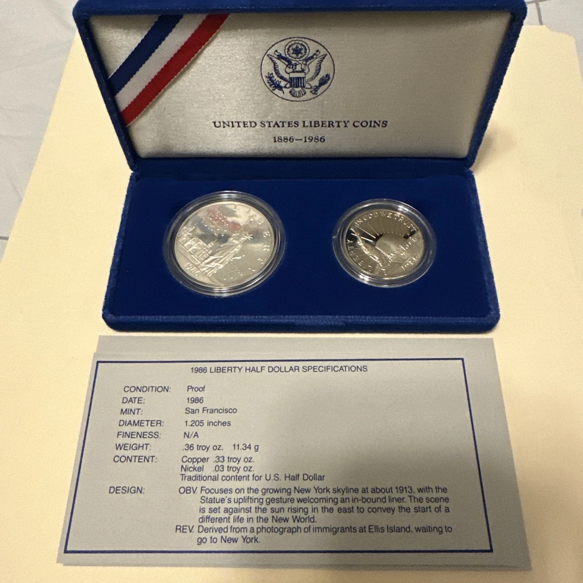 【限定】アメリカ合衆国リバティセット 1886-1986 1886-1986 US Liberty Coin Set | eBay
