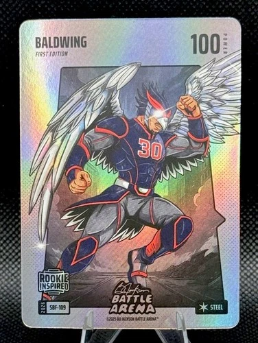2026 Baldwing Drake Baldwin Bo Jackson Battle Arena Silver Steel #SBF-109 RC