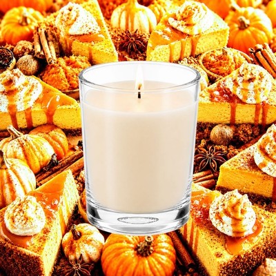 Pumpkin Cheesecake Soy Wax Votive Candles Choose Your Colour