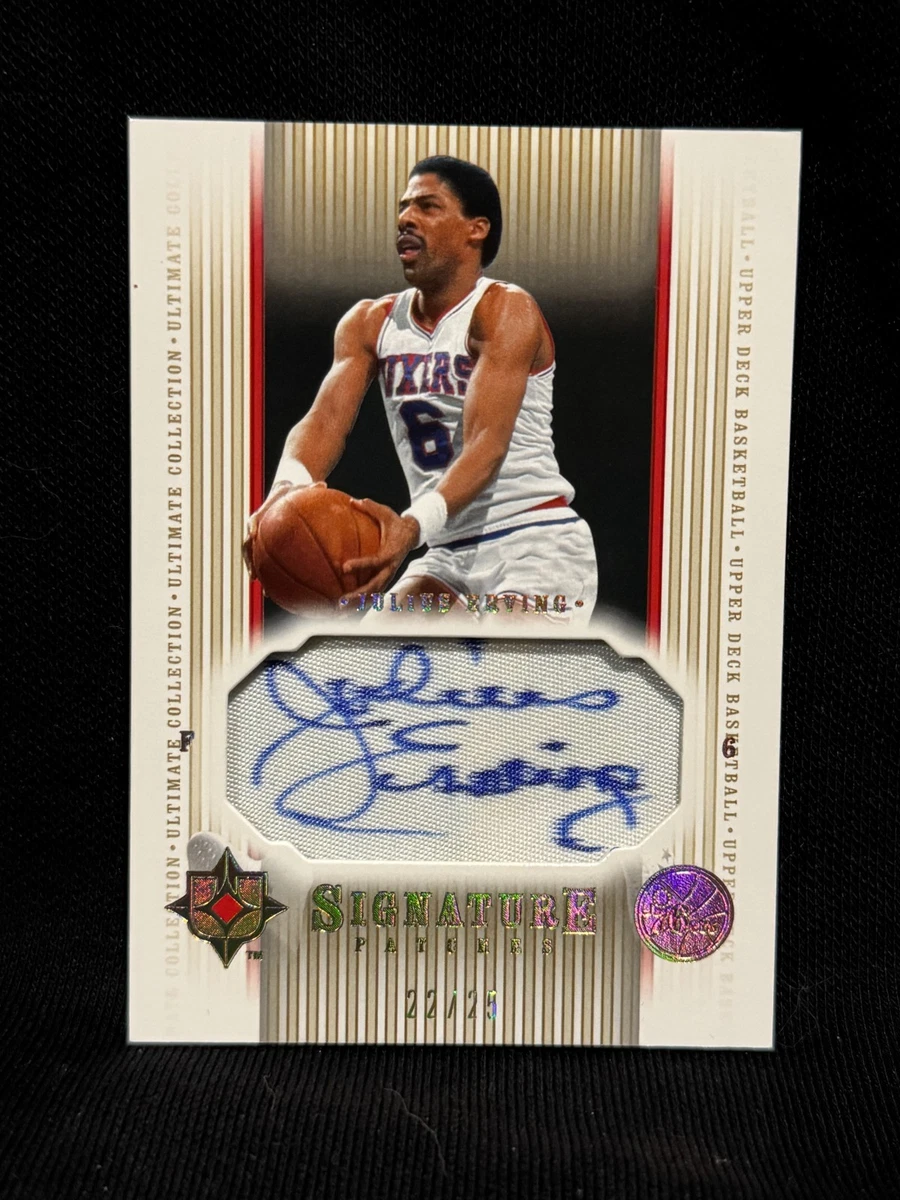 Julius Erving Philadelphia 76ers Basketball Autographed Sports