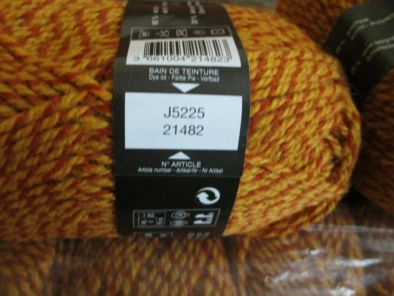 Lot 15 pelotes Jaspée Bergère de France - Photo 2/4