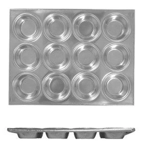 Aluminum Bake Baking Baker Pan Muffin Cup Cake 12 Pan Cupcake