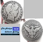 1901 Silver US Philadelphia Mint Barber Half🪙Antique🪙