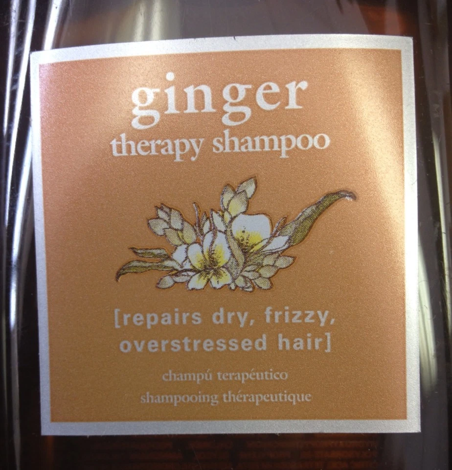 Back To Basics Ginger Therapy Shampoo repairs Dry Frizzy Overstressed Hair 12oz - Image 2 of 4