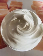 SALTED CARAMEL - TRIPLE WHIPPED SHEA BODY BUTTER UNREFINED DRY SKIN CARE 16 OZ
