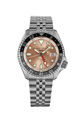 Seiko 5 Sports GMT SSK043K1 Salmon Dial Asia Limited Edition