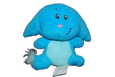 Neopets KaCheek Blue Pink Nose Embroidered Eyes Plush McDonald's Toy 3.5" Lovey