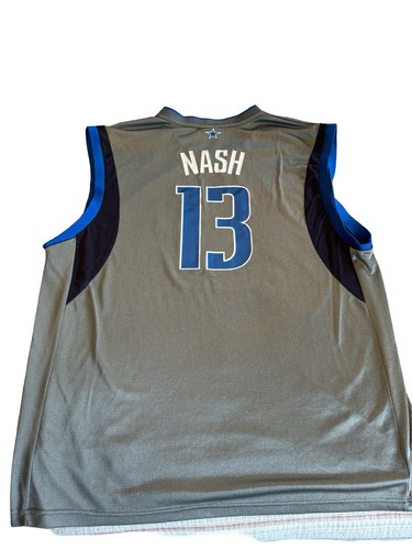 Camiseta De Colección Reebok #13 Steve Nash NBA Dallas Mavericks Auténtica Para Hombres XL Nylon* - Imagen 11 de 12