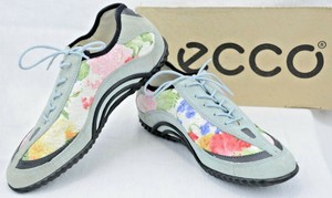 ecco floral shoes
