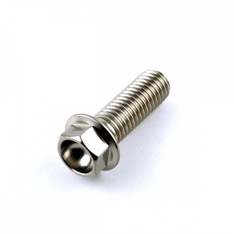 RACEBOLT Stainless Steel Flanged Hex Head Bolt M10 x 1.25mm x 28mm