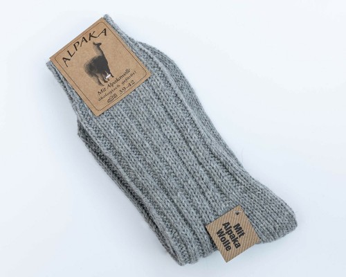 Alpaka socks, Alpaca socks. Warm socks. Cosy socks. Hiking socks. Trekking socks - Picture 13 of 16