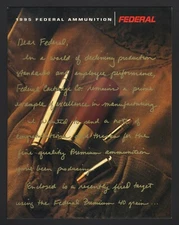Federal Ammunition Catalog - 1995