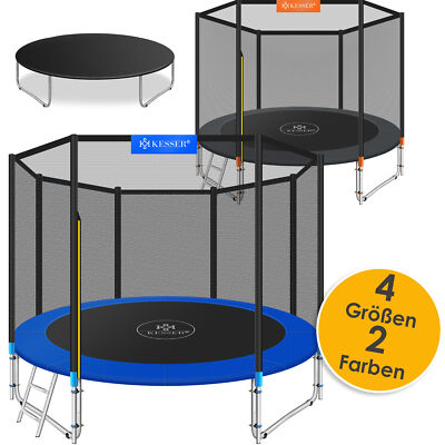 KESSER  Trampolin Gartentrampolin Kindertrampolin Outdoor Komplettset Leiter Set