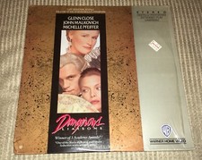 DANGEROUS LIAISONS 2-Laserdisc LD WIDESCREEN FORMAT GLENN CLOSE GREAT FILM 