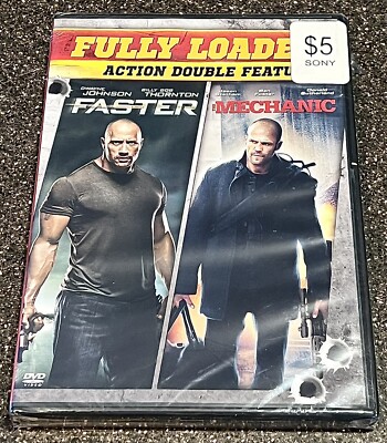 NEW! Fully Loaded Action Double Feature: Faster/The Mechanic DVD ...