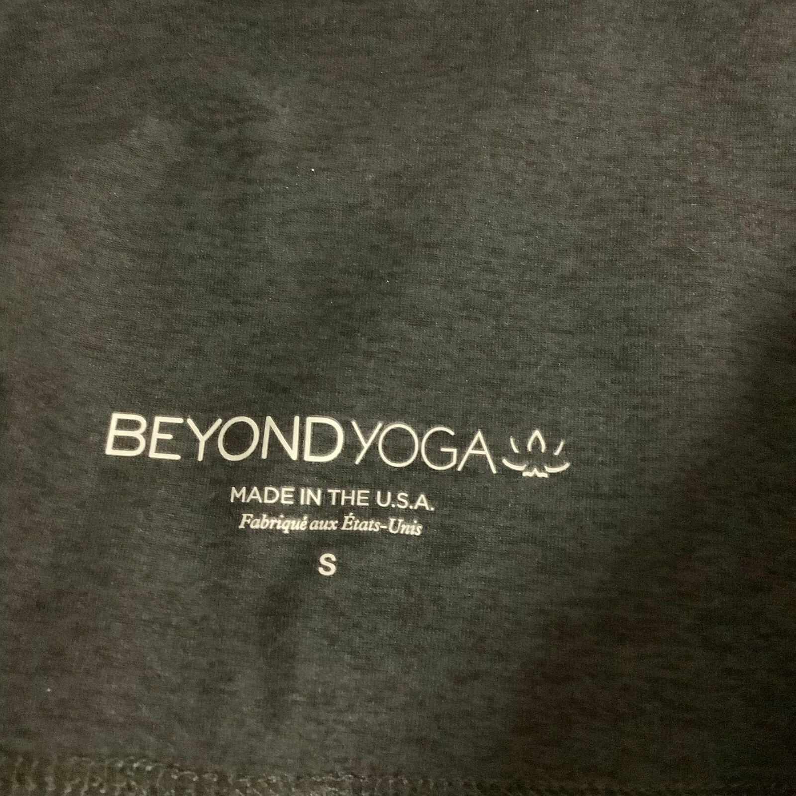 beyond-yoga dark night elastic waist activewear compression leggings