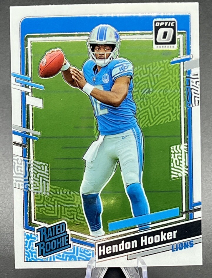 2023 Donruss Optic Rated Rookie Hendon Hooker (RC) #234 Detroit Lions