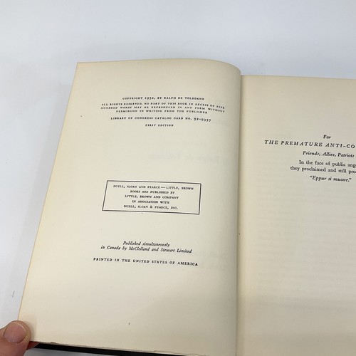Spies Dupes and Diplomats 1952 First Edition Signed Ralph de Toledano - Picture 8 of 15