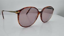 Vintage Shawn Tortoise Oval Sunglasses FRAMES ONLY Hong Kong