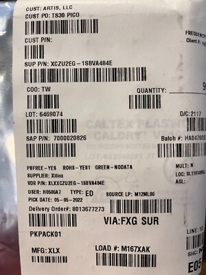 Xilinx XCU2EG-1SBVA484E