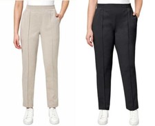 Mondetta Women's Pintuck Straight Leg Pant Moisture Wicking