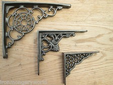 Cast Iron Decorative Victorian Shelf Support Book Sink Toilet Cistern Bracket