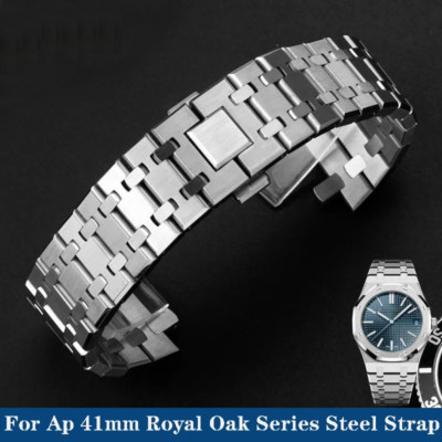 Edelstahl-Uhrenarmbänder passend für AP Royal Oak Serie 15400 15500...