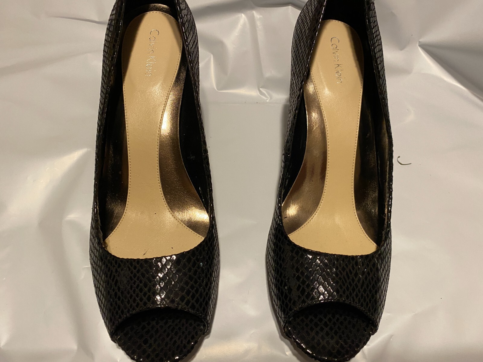 Calvin Klein Kyle Classic Python Print, black, si… - image 1