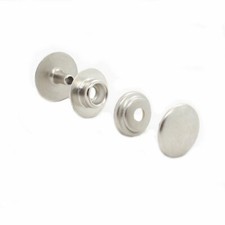 Line 20 Snap Dull Nickel 10 Pack 1261-04