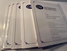 Lot of 5 Creative Memories RCM-10R 8 X 10 Ruled Scrapbook Pages 10 Page/5 Sheet