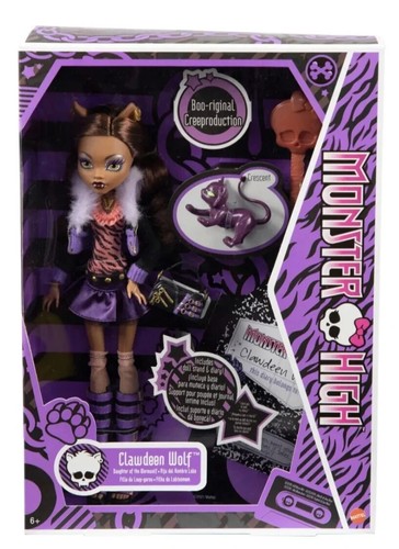 Boo-riginal Creeproduction Clawdeen Wolf Monster High Killer Doll BNIB - In hand