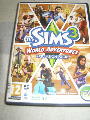 The Sims 3 World Adventures PC Game Complete 2009 Expansion