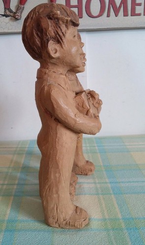 Statuina regalo vintage Lee Bortin originale fratello/sorella - Foto 6 di 8
