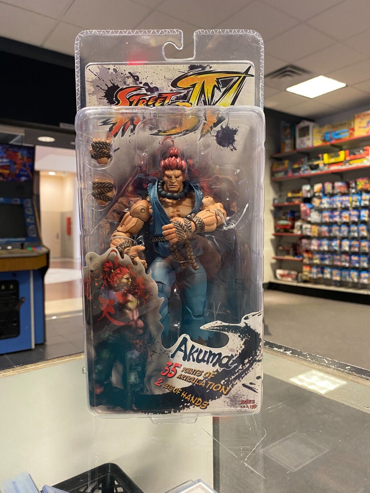 Akuma Street Fighter IV Capcom Series 2 Action Figur NECA