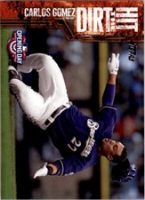 2015 Topps Opening Day Hit the Dirt #HTD08 Carlos Gomez Insert