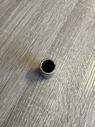 Craftsman Vintage 1/2" Drive 15M/M 12 Point Shallow Socket Metric 44236 V USA - 第 6/7 張圖片