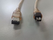 2m FireWire 6 Pin to 4 Pin Cable IEEE 1394 6P-4P Male-Male 6M/4M up to 400Mbps