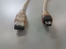 2m FireWire 6 Pin to 4 Pin Cable IEEE 1394 6P-4P Male-Male 6M/4M up to 400Mbps